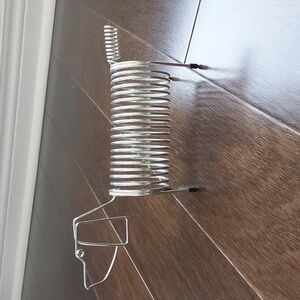 Dog Slinky Metal Envelope Holder - Vintage